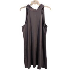 Banana Republic Purple Satin Dress – Size Medium, Elegant & Flowy